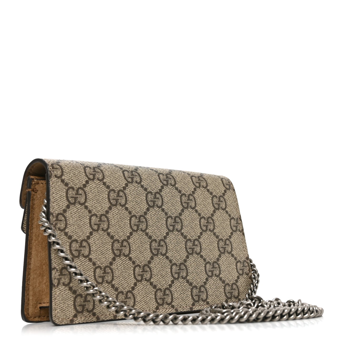 GG Supreme Monogram Super Mini Dionysus Shoulder Bag Taupe