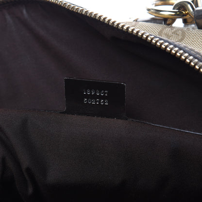 Gucci Monogram Pop Bamboo Top Handle Tote Pewter 7 of 17