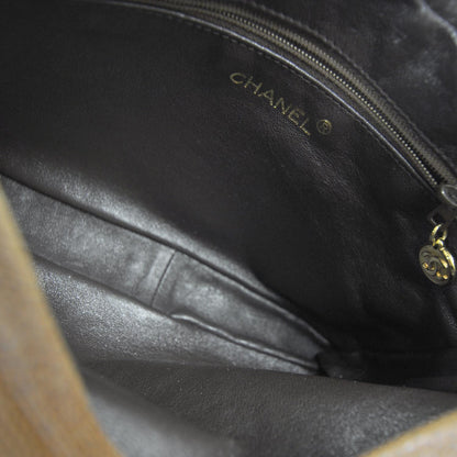 Chanel Caviar Shoulder Bag Cognac Brown 6 of 10