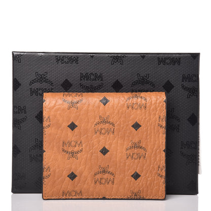 MCM Visetos ID Wallet Cognac 10 of 10