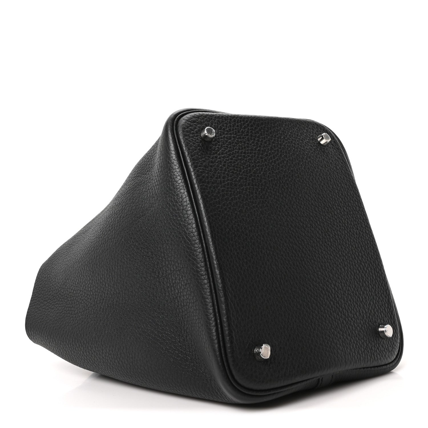 Hermes Taurillon Clemence Picotin Lock 22 MM Black 4 of 10