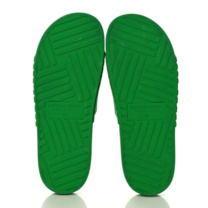 Bottega Veneta Rubber Carpet Slider Sandals 39 Parakeet 5 of 16