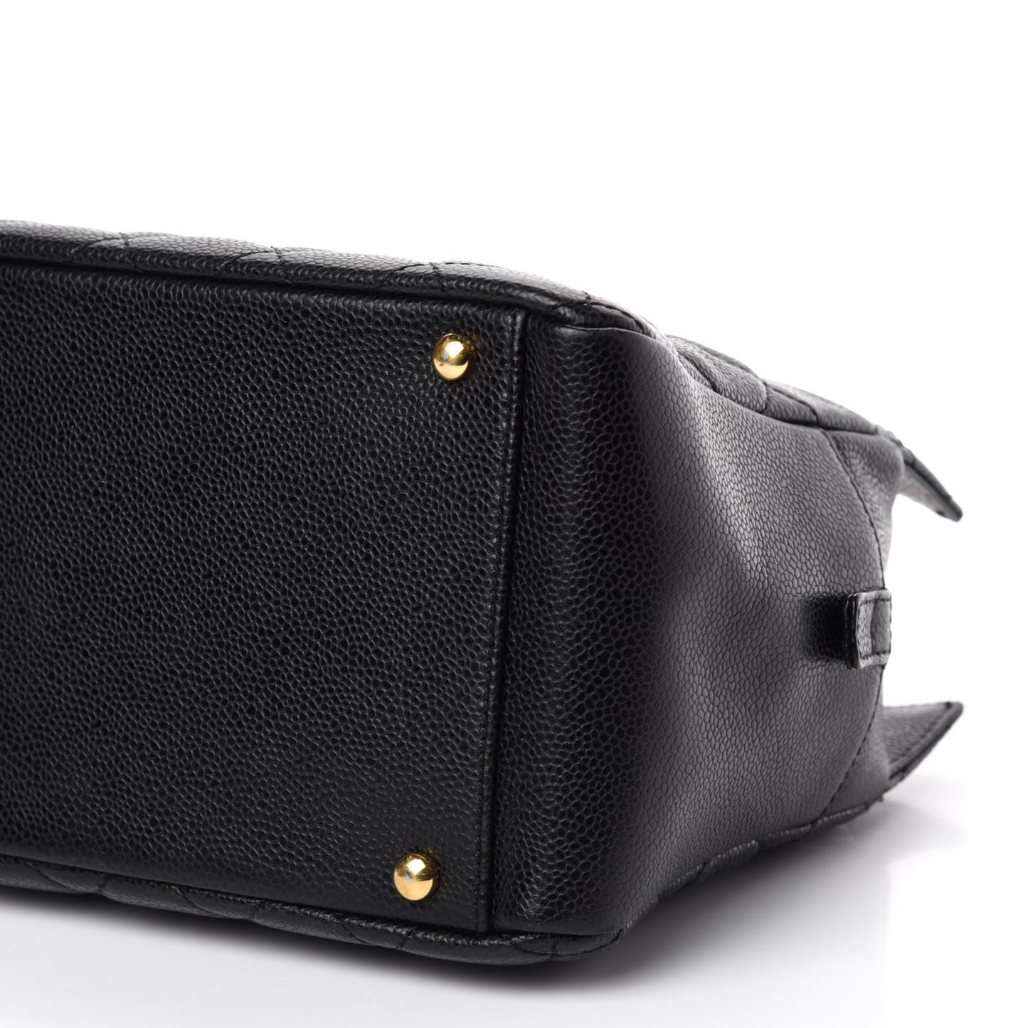 Caviar Quilted Petit Timeless Tote PTT Black