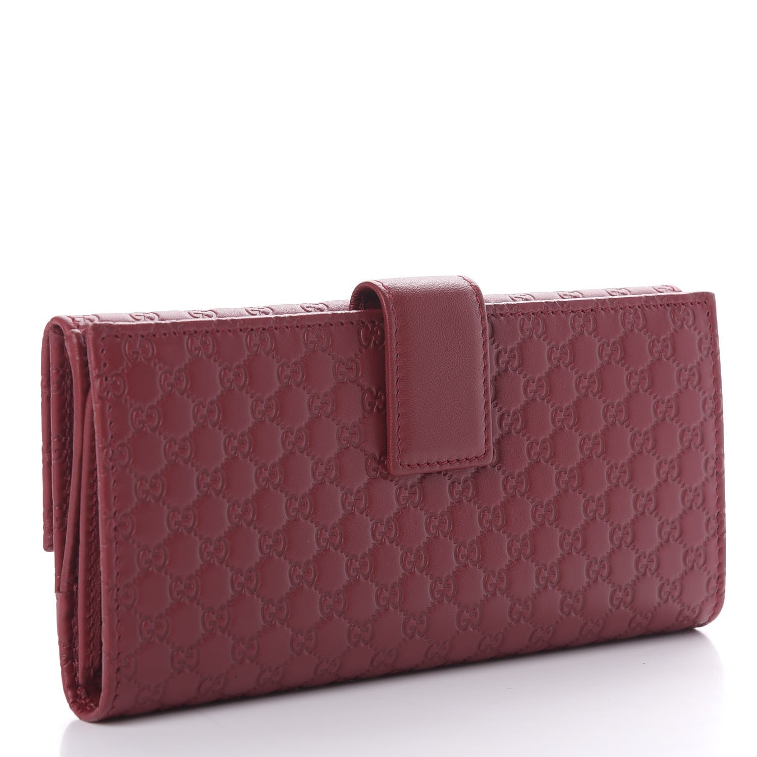 Gucci Microguccissima Continental Flap Wallet Red 3 of 7