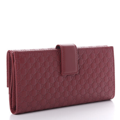 Gucci Microguccissima Continental Flap Wallet Red 3 of 7
