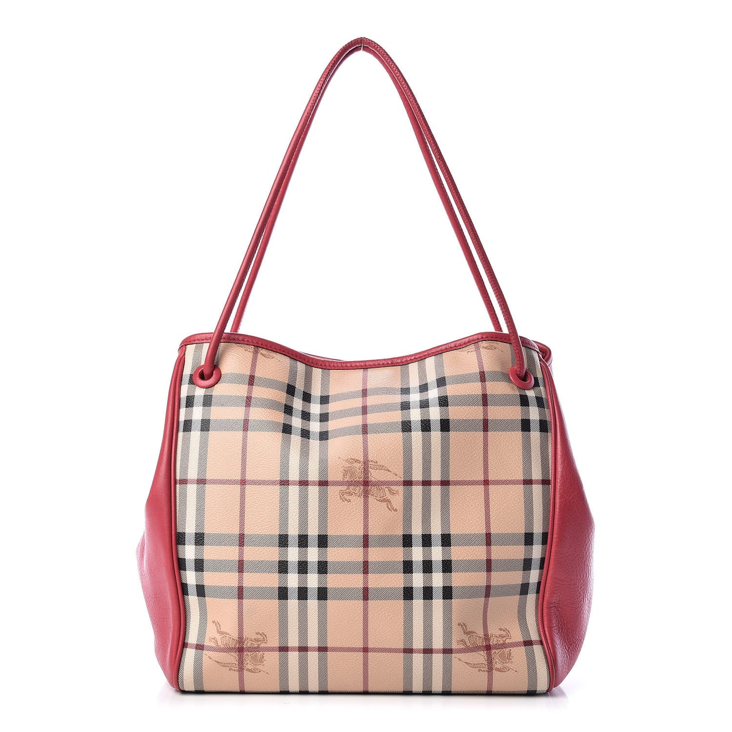 Haymarket Check Small Knots Canterbury Tote Pink