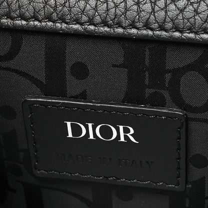 Christian Dior Grained Calfskin Mini Gallop Bag With Strap Black 6 of 10
