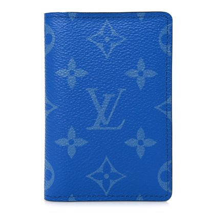 Louis Vuitton Taigarama Pocket Organizer NM Blue Lagoon 1 of 7