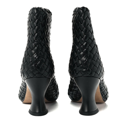 Bottega Veneta Nappa Intrecciato Ankle Boots 36 Black 6 of 11