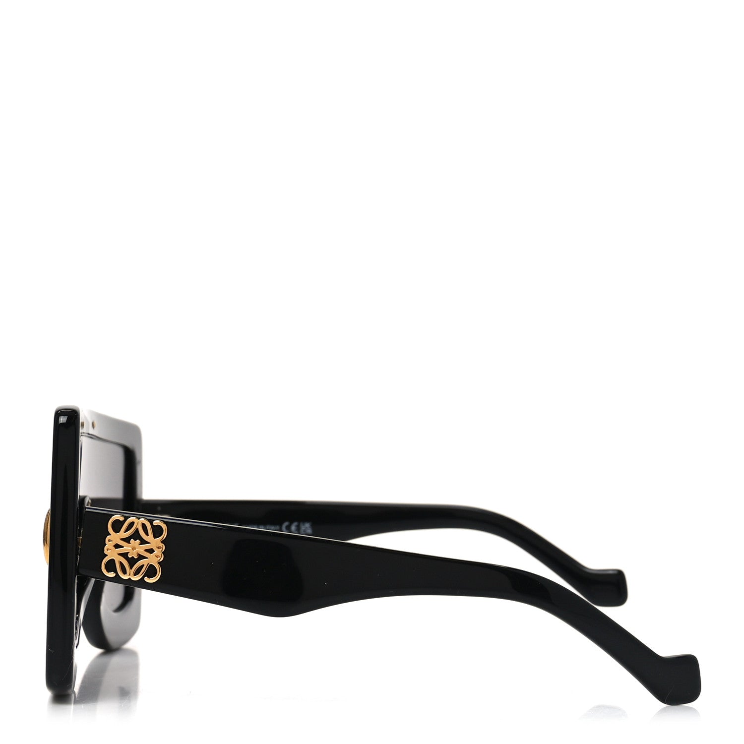 Loewe Acetate Anagram Shield Sunglasses LW40104I Black 3 of 7