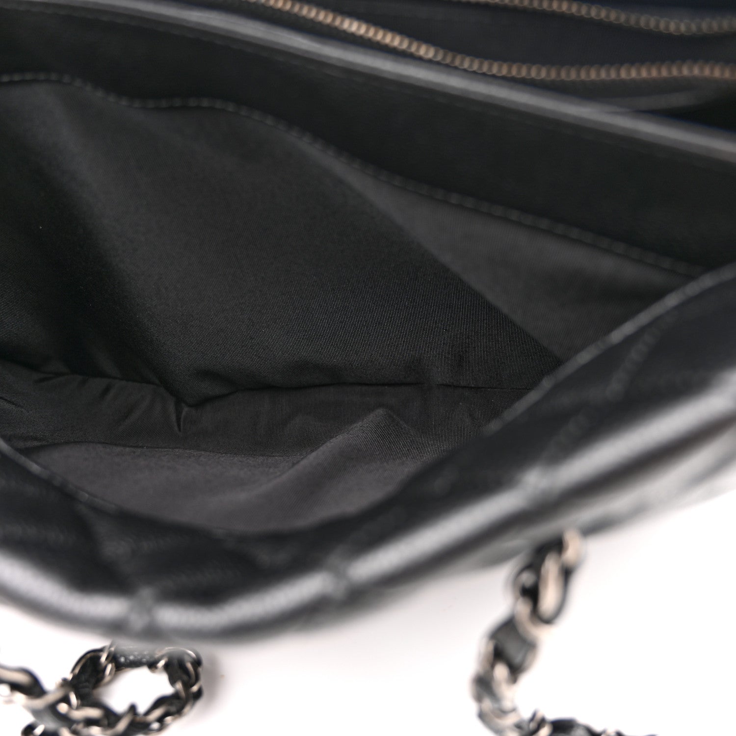 Chanel Caviar Quilted City Shopping Tote Black 9 of 14