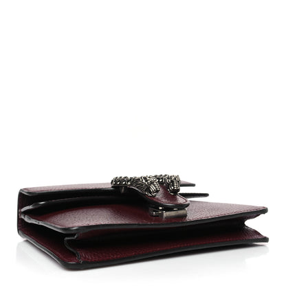 Gucci Dollar Calfskin Crystal Mini Dionysus Shoulder Bag Vintage Bordeaux 4 of 9