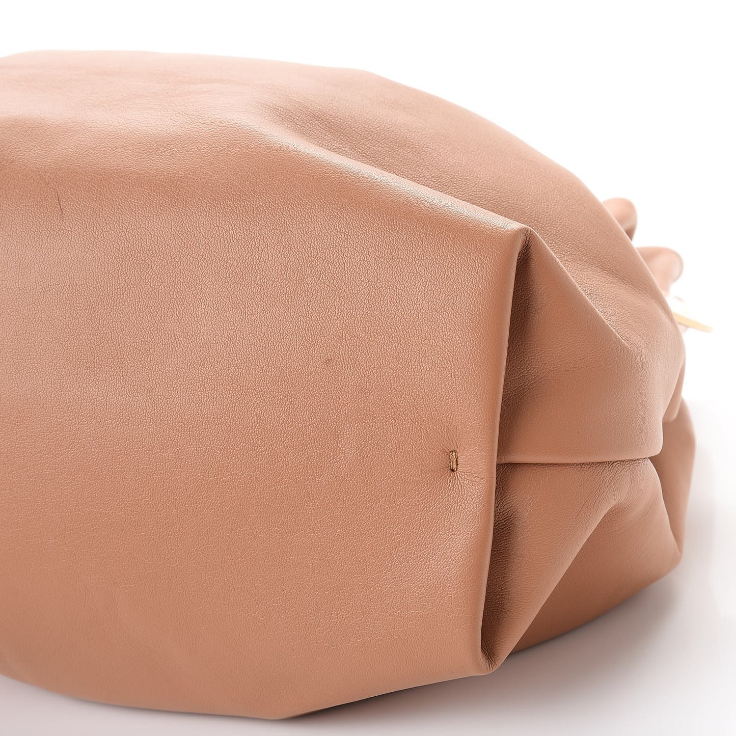 Eco Alter Nappa Small Noma Soft Bucket Bag Nude