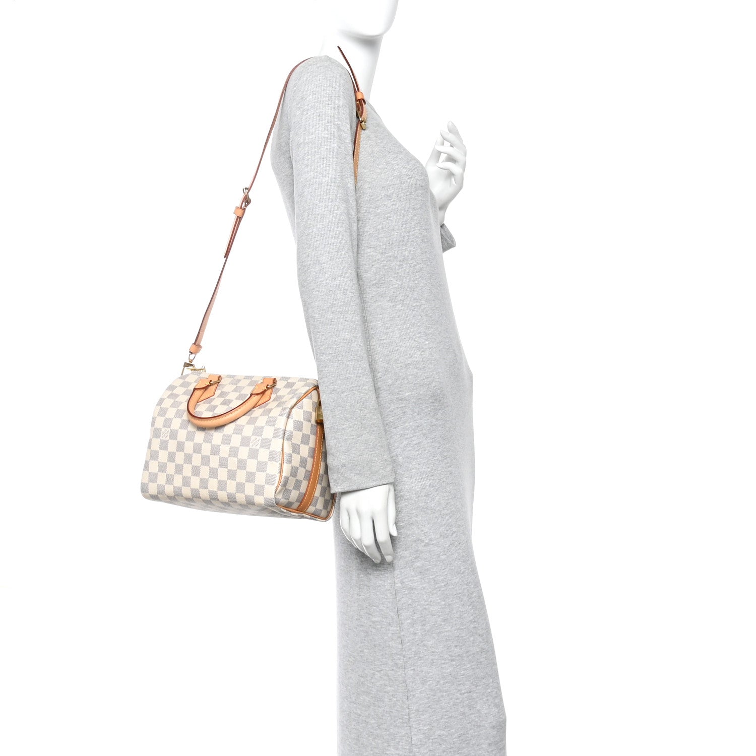 Louis Vuitton Damier Azur Speedy Bandouliere 25 2 of 10