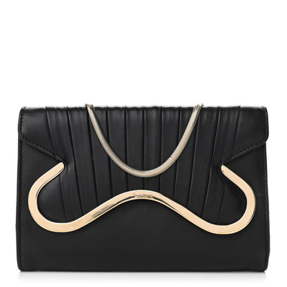 Christian Louboutin Calfskin Brooklin Clutch Black 1 of 9