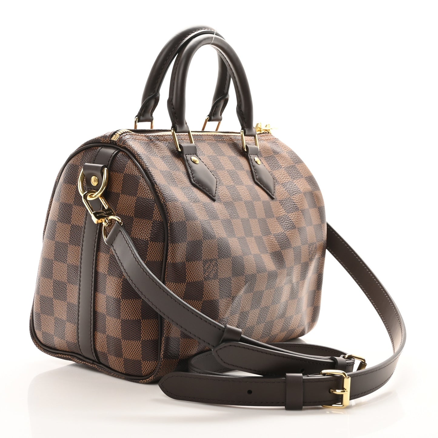 Damier Ebene Speedy Bandouliere 25