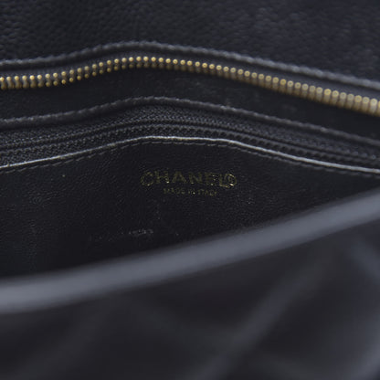 Chanel Caviar Quilted Medallion Tote Black 6 of 10
