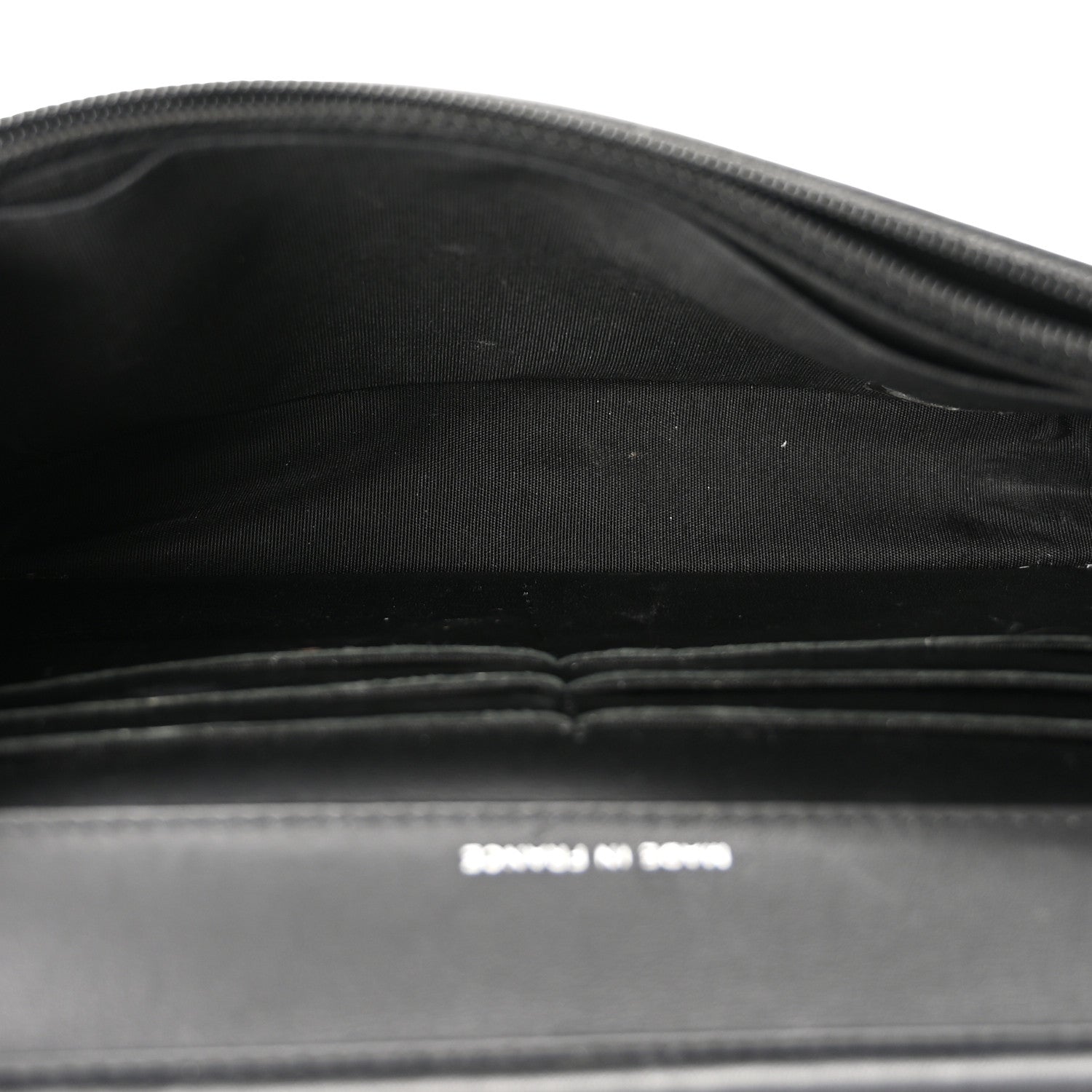 Chanel Patent Strass Wallet On Chain WOC Black 5 of 11