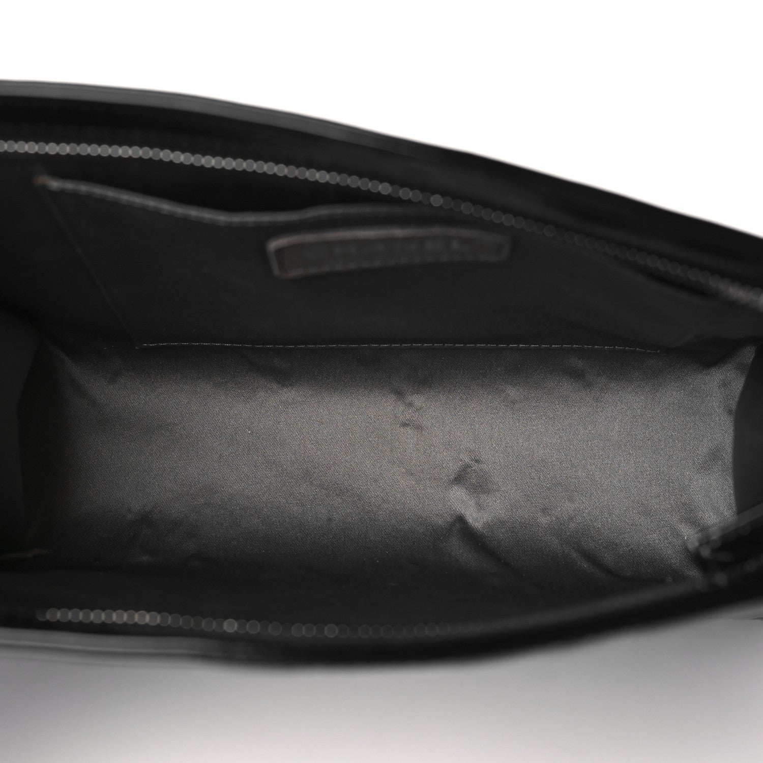 Chanel Patent Calfskin Lucky Symbols Pochette Black 5 of 9