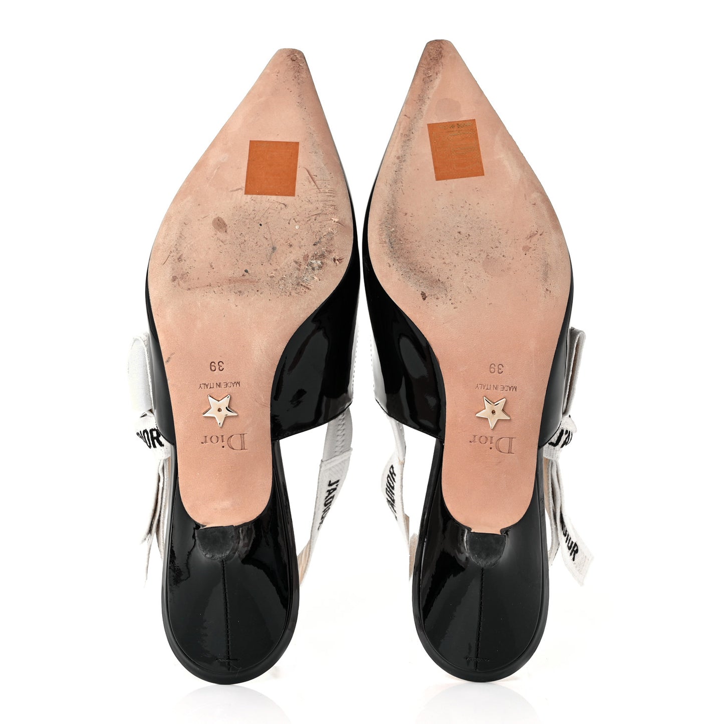 Patent Ribbon J'Adior Slingback 65mm Pumps 39 Black