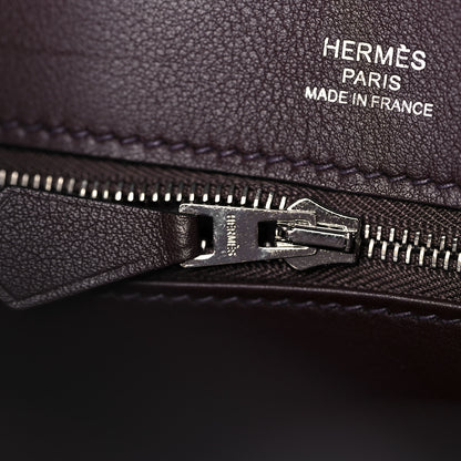 Hermes Swift Birkin Shadow 25 Rouge Sellier 22 of 27