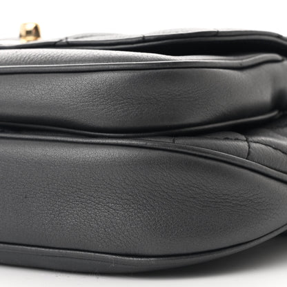 Chanel Calfskin Flap Chain Waist Bag Black 11 of 11