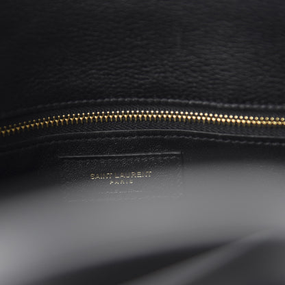 Saint Laurent Calfskin Small Sac De Jour Black 9 of 12