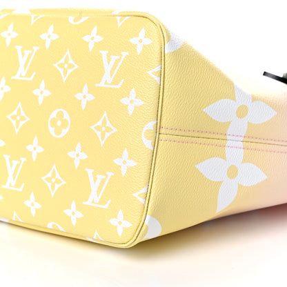Louis Vuitton Monogram Giant By The Pool Neverfull MM Light Pink 9 of 13