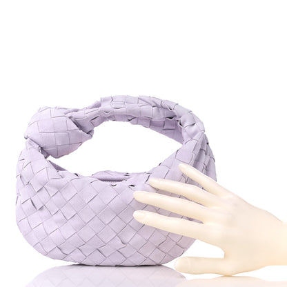 Bottega Veneta Suede Intrecciato Mini Jodie Mirth Washed 2 of 8