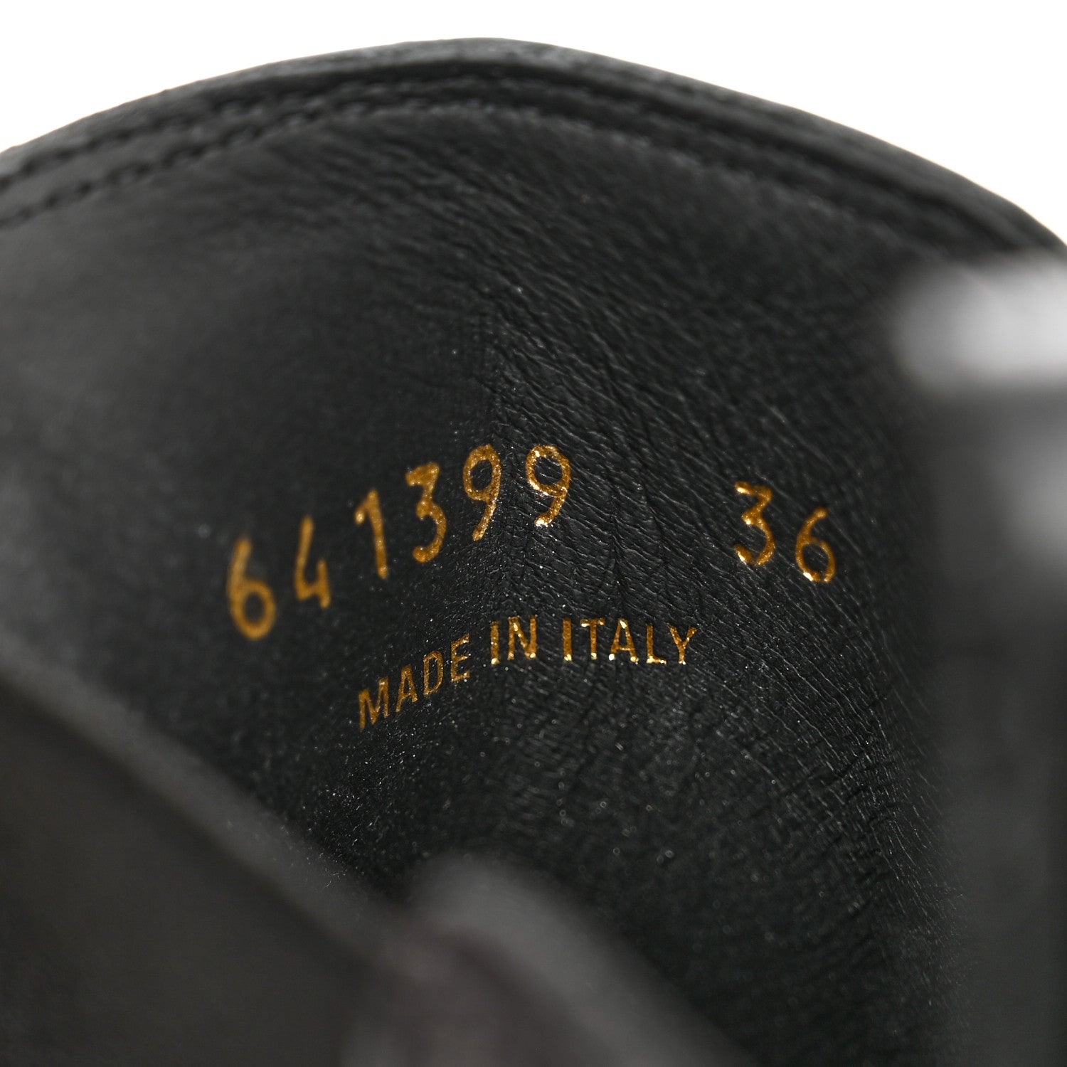 Balenciaga Jive Smooth Calfskin Logo Embossed Womens Tractor 20mm Chelsea Boots 36 Black 7 of 8