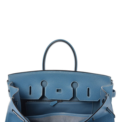 Hermes Togo Birkin 35 Blue Jean 25 of 39