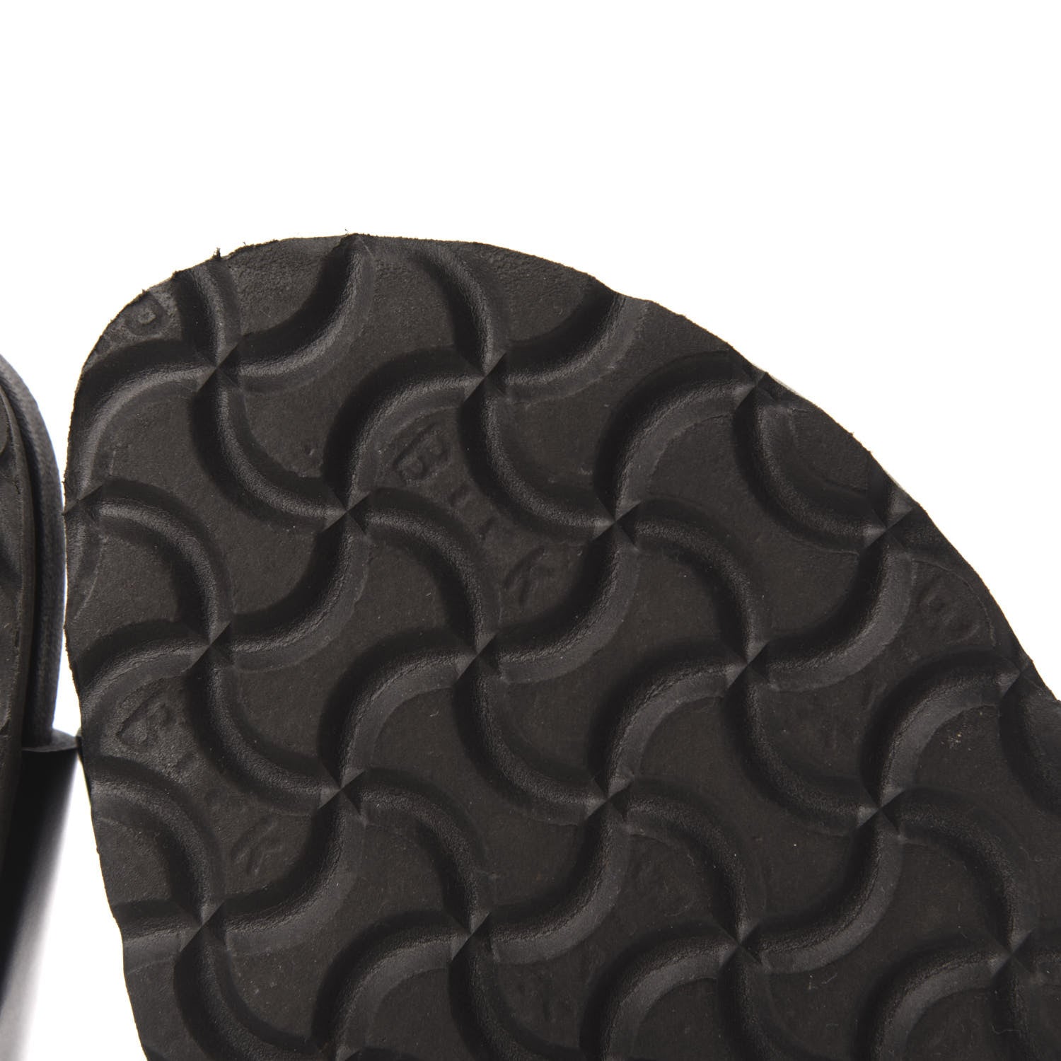 Valentino Garavani Calfskin VLTN Birkenstock Slide Sandals 39 Black 8 of 8