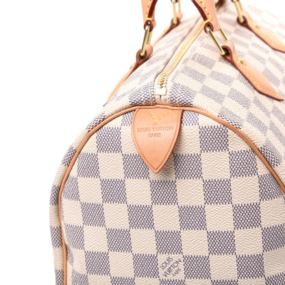 Louis Vuitton Damier Azur Speedy 30 11 of 12