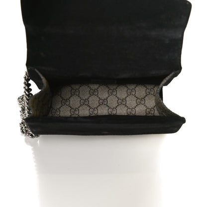 Gucci GG Supreme Monogram Mini Dionysus Shoulder Bag Black 5 of 12