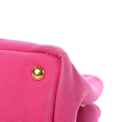 Prada Canapa Small Logo Tote Fuxia 12 of 16
