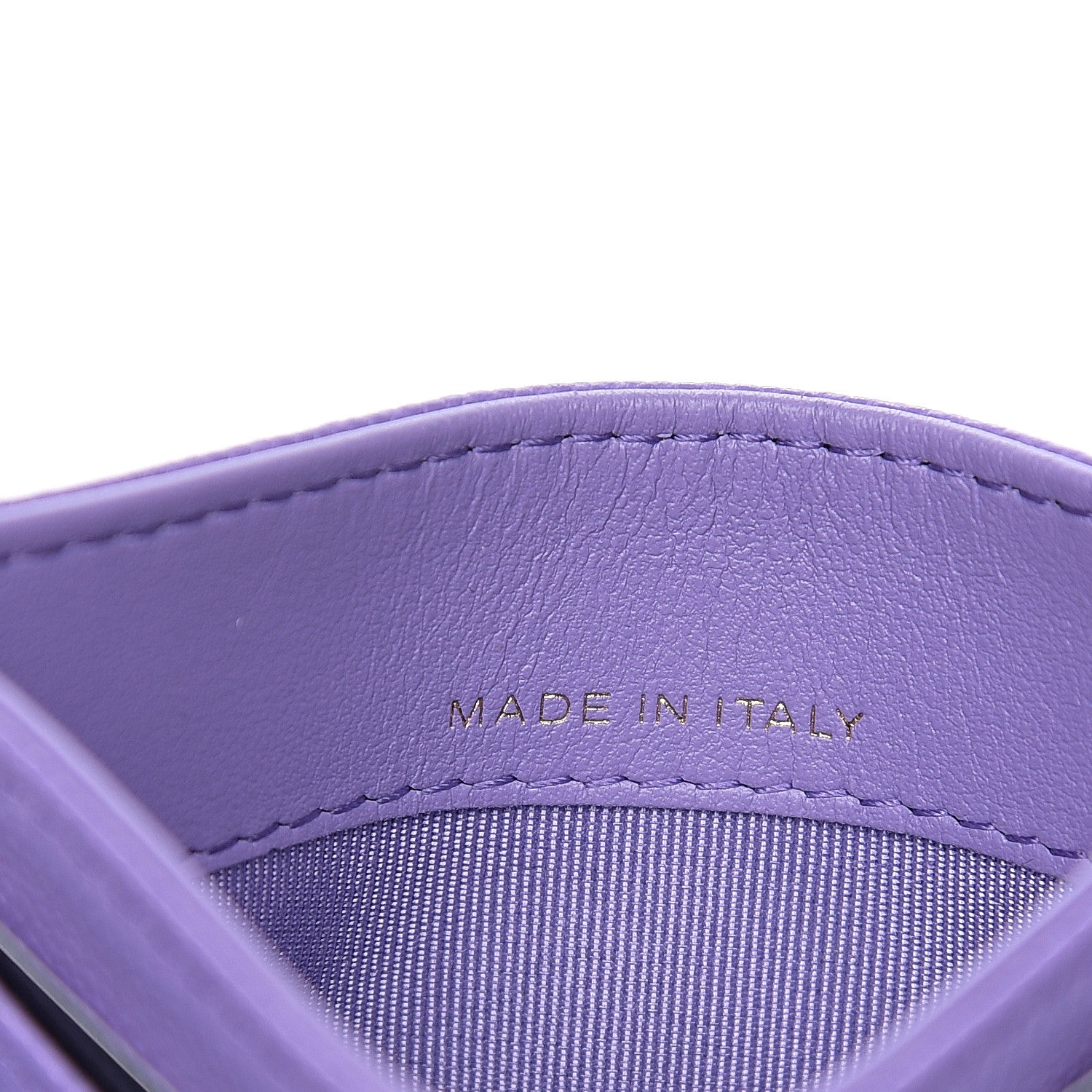 Chanel Caviar Quilted Card Holder Purple 6 of 8