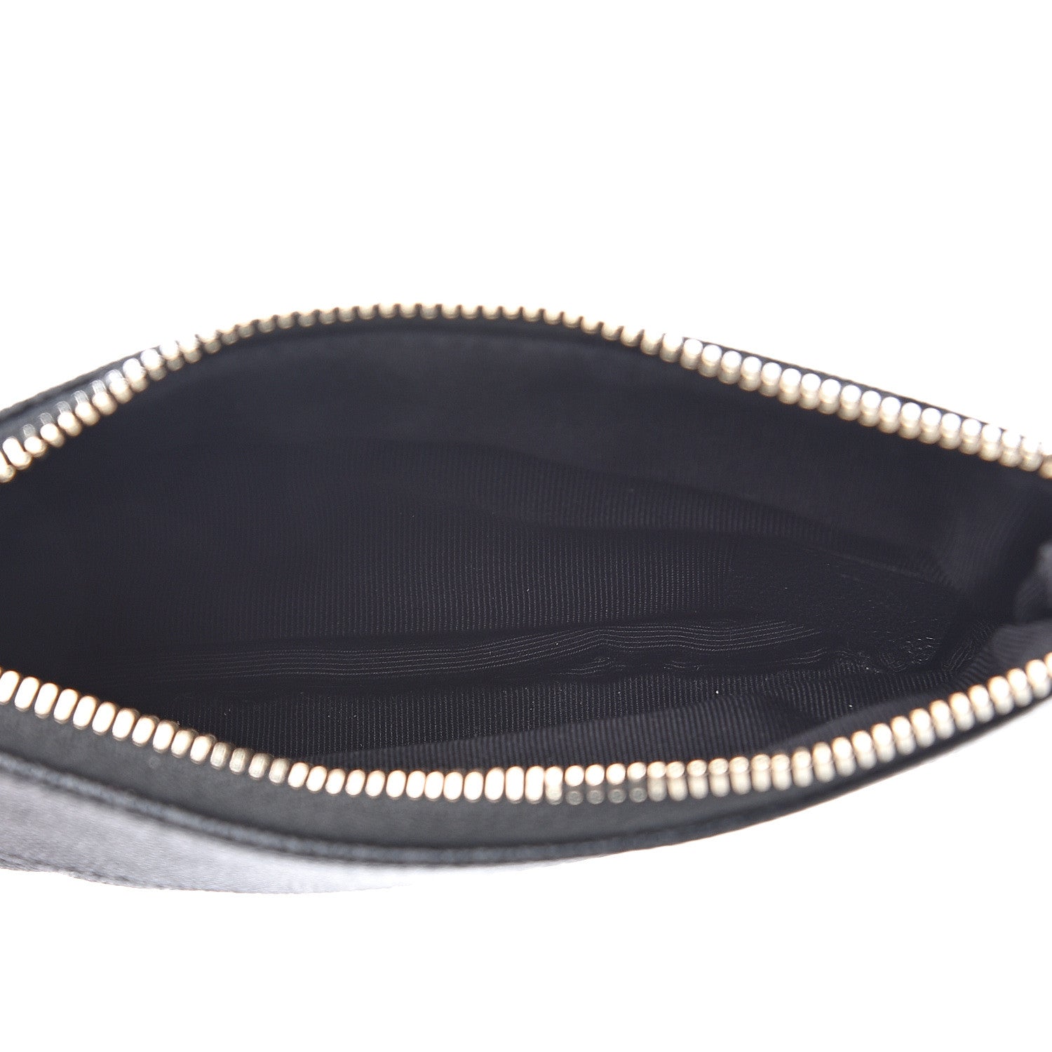 Chanel Caviar Quilted Small Vintage Mademoiselle Cosmetic Case Black 4 of 7