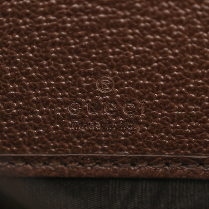 Gucci GG Supreme Monogram Equestrian Diana Zip Around Continental Wallet Beige Ebony Multicolor New Acero 6 of 10