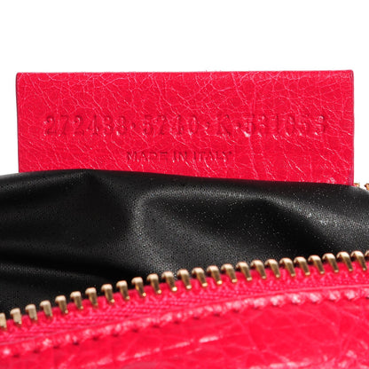 Balenciaga Agneau Giant 12 Rose Gold Hardware Pencil Case M Rose Thulian 9 of 10