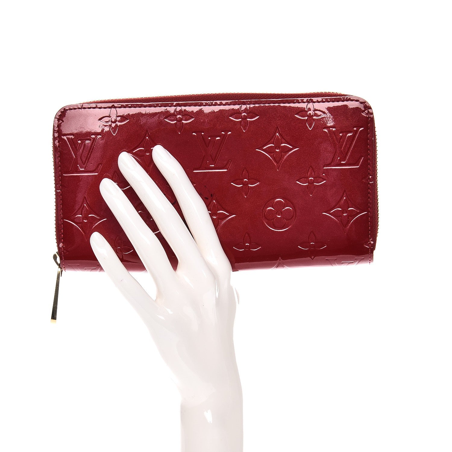 Louis Vuitton Vernis Zippy Wallet Pomme D'Amour 2 of 7