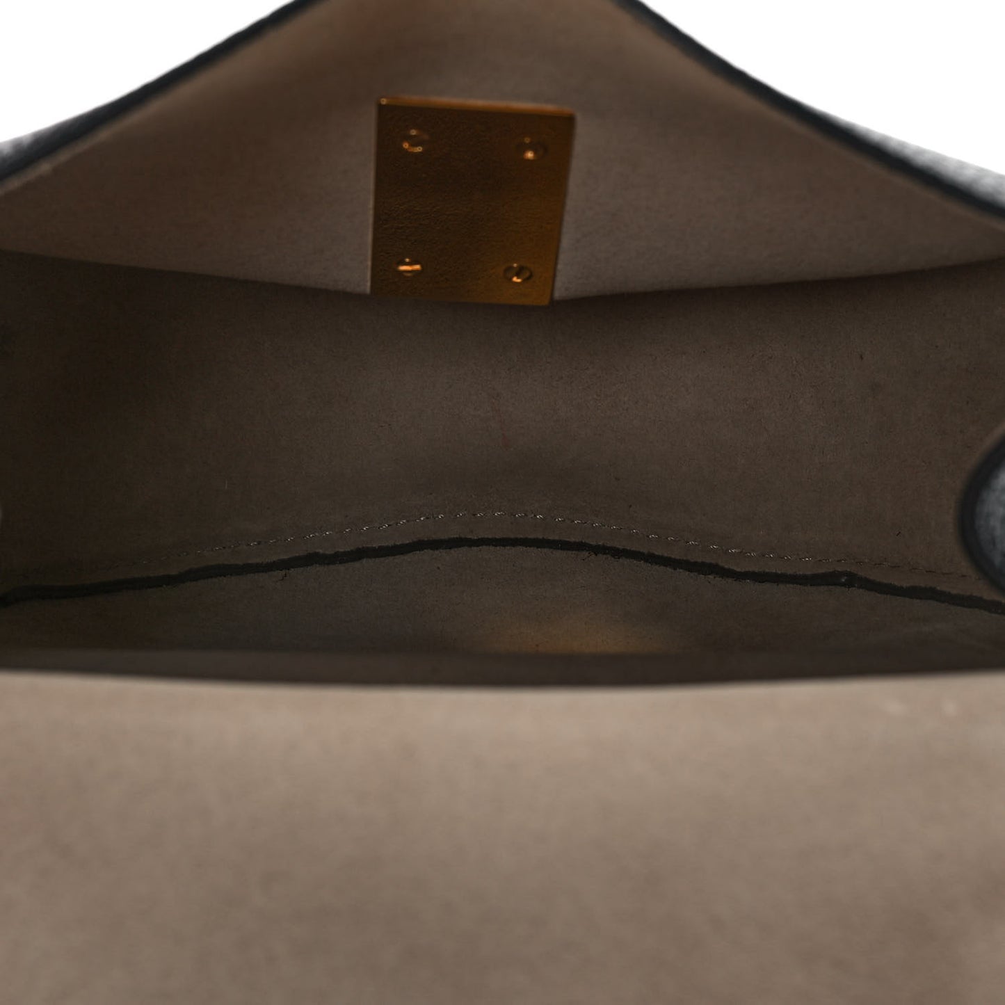 Grained Lambskin Mini Drew Shoulder Bag Black