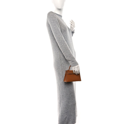 Hermes Epsom Mini Kelly Sellier 20 Gold 2 of 11