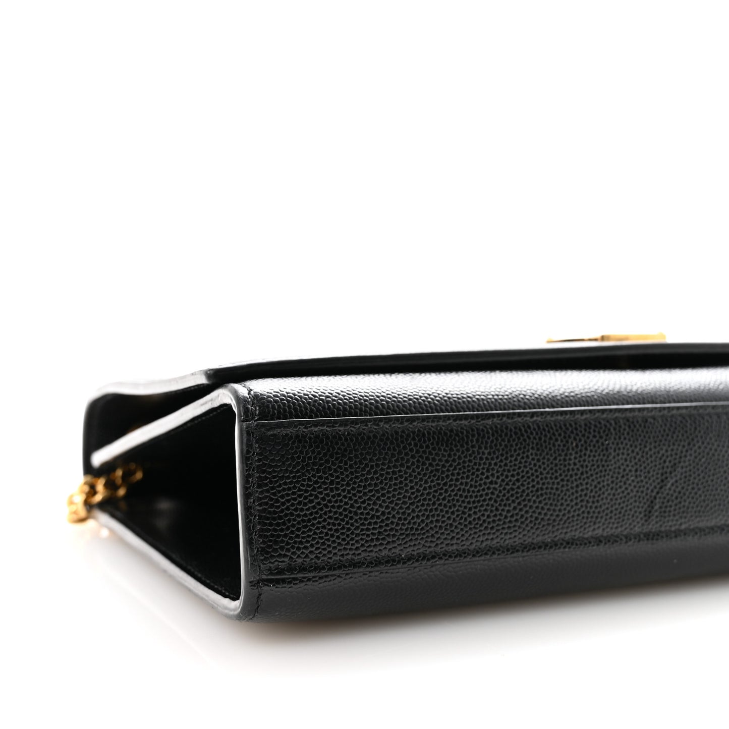 Grain De Poudre Medium Classic Monogram Kate Satchel Black