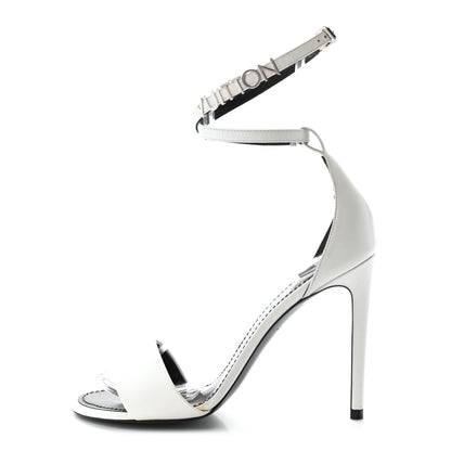 Louis Vuitton Calfskin Call Back Sandals 37 White 1 of 10