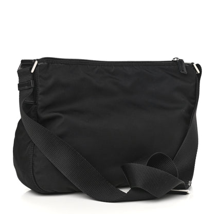 Prada Tessuto Nylon Messenger Bag Black 3 of 11