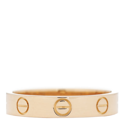 Cartier 18K Pink Gold 3.5mm LOVE Wedding Band Ring 52 6 1 of 10