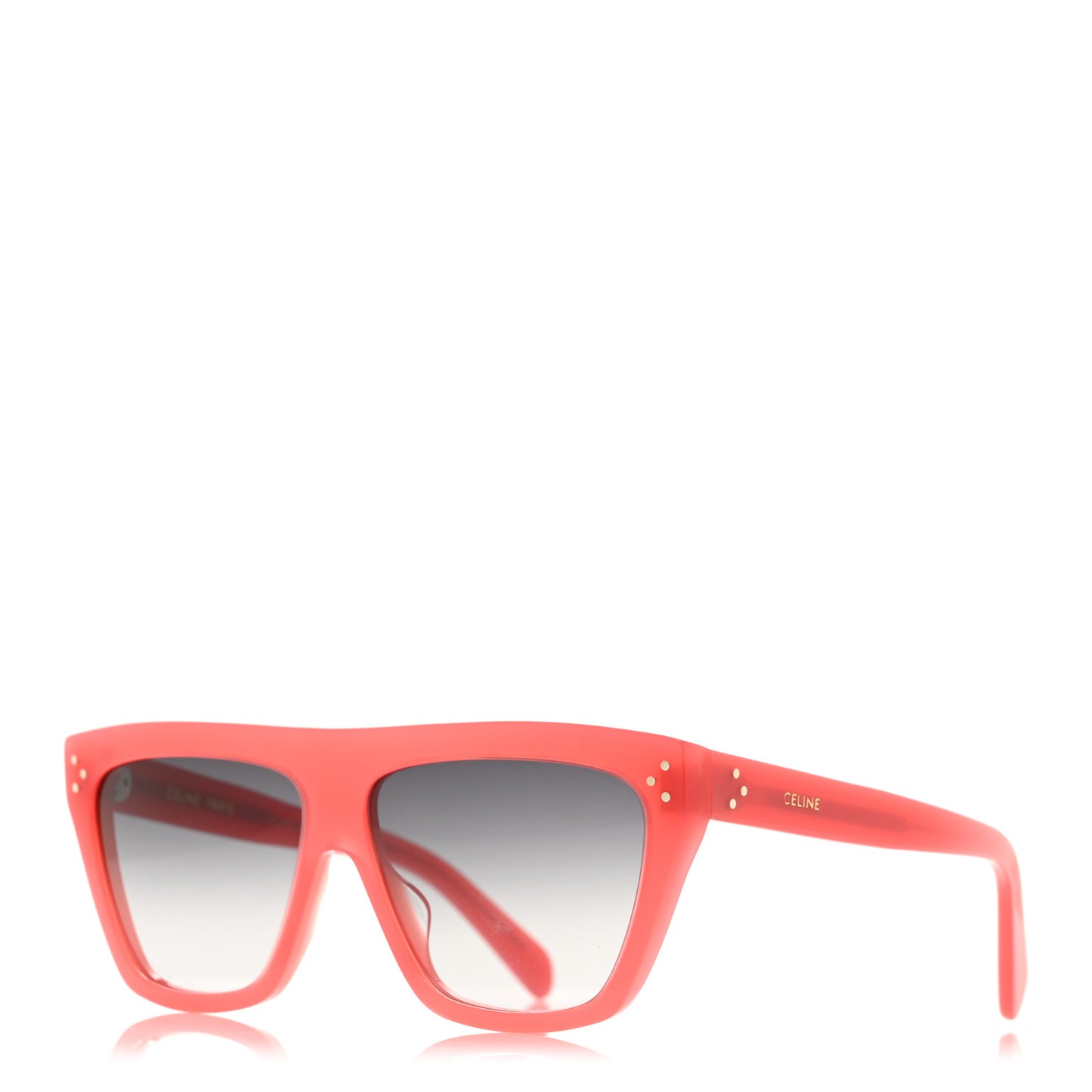 Acetate Square Sunglasses CL40256I Red
