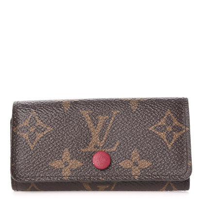 Louis Vuitton Monogram 4 Key Multicles Holder Fuchsia 1 of 8