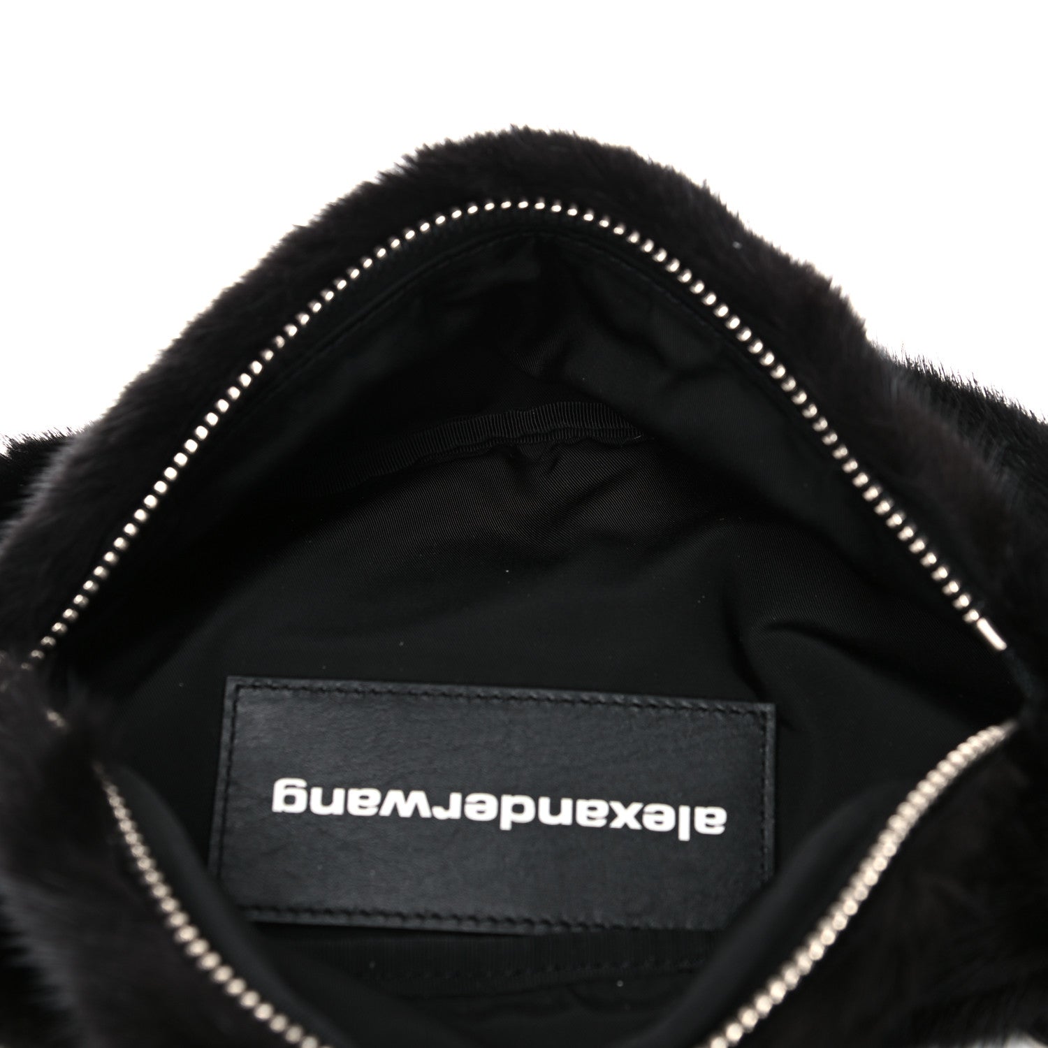 Alexander Wang Fur Belt Bag Black 6 of 7