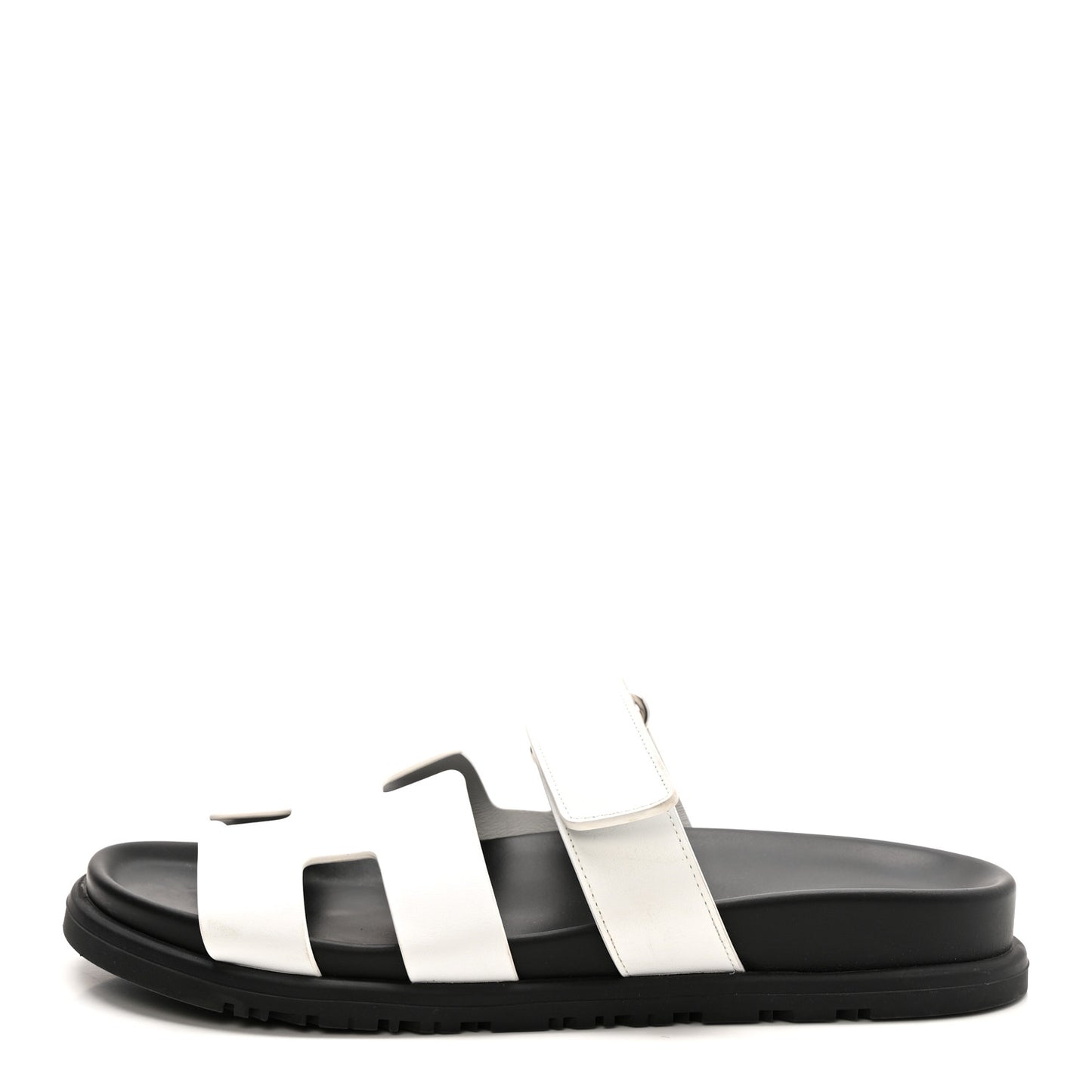 Calfskin Womens Chypre Sandals 37 White